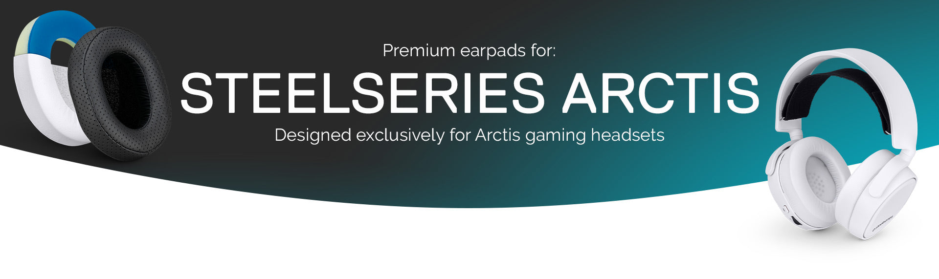 Designed for Steelseries Arctis Headsets