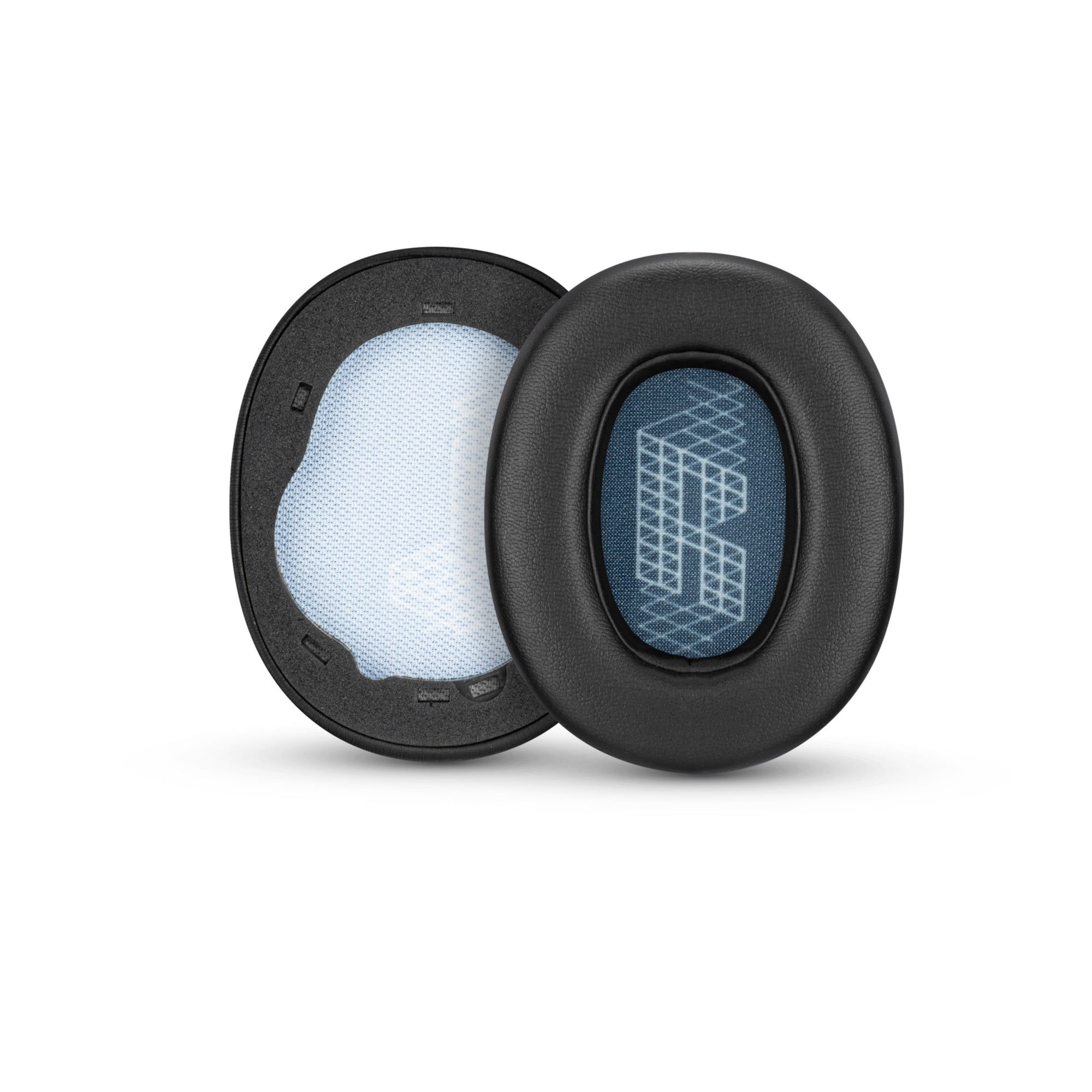 Erstatningsørepuder til JBL E65 (E65BT E65BTNC), Live 650 (650NC 650BTNC), Live 660 (660NC 660BTNC) & Duet NC, bløde PU-læderpuder