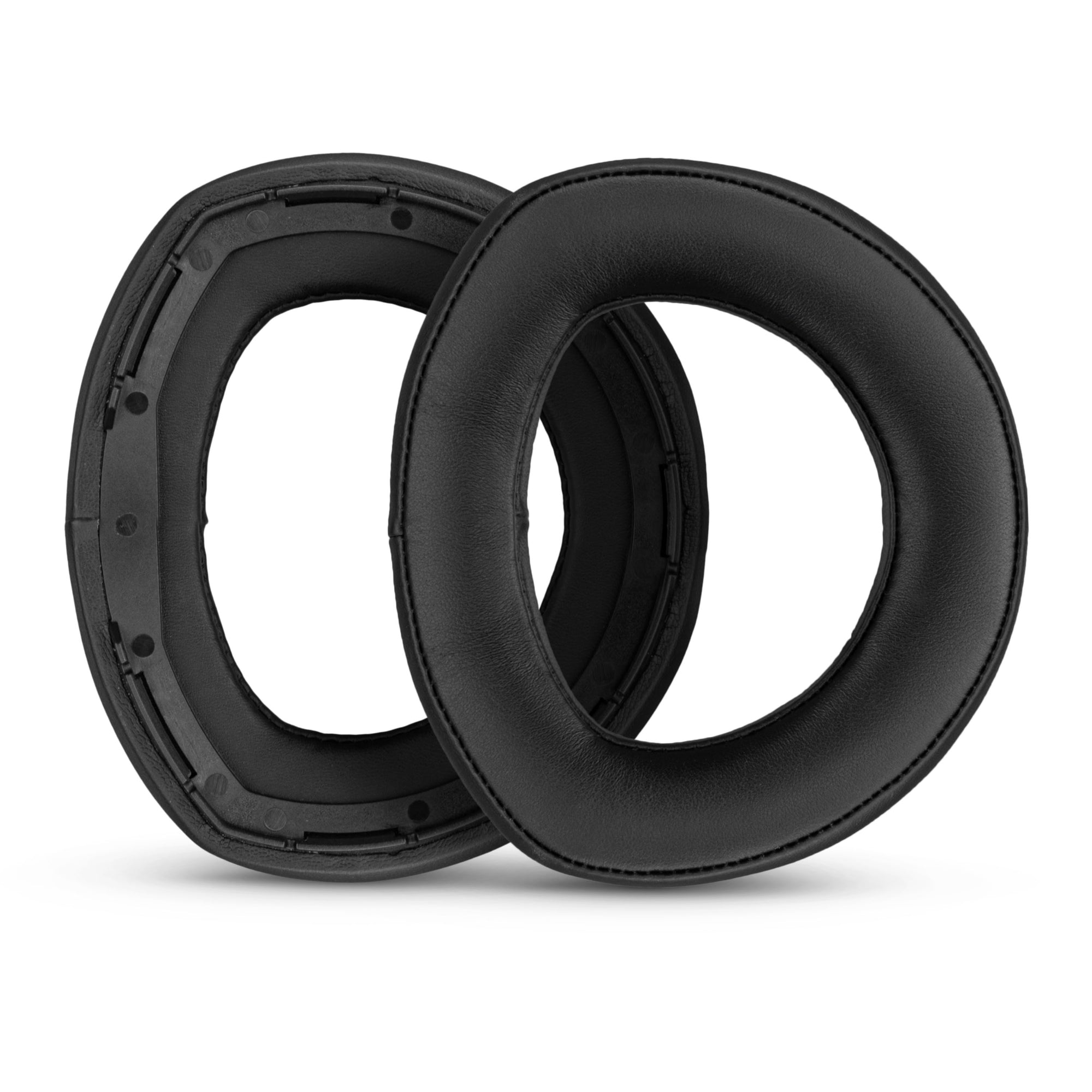 وسائد أذن من جلد الغنم لسماعات SENNHEISER HD800 وHD800S، جودة عالية، جلد حقيقي ناعم وإسفنج الذاكرة