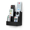 Adhesive Remote Control Wall Mount Holder, Easy To Install, Holds upto 4 Remotes &amp; Storage for Phones, Pens &amp; More