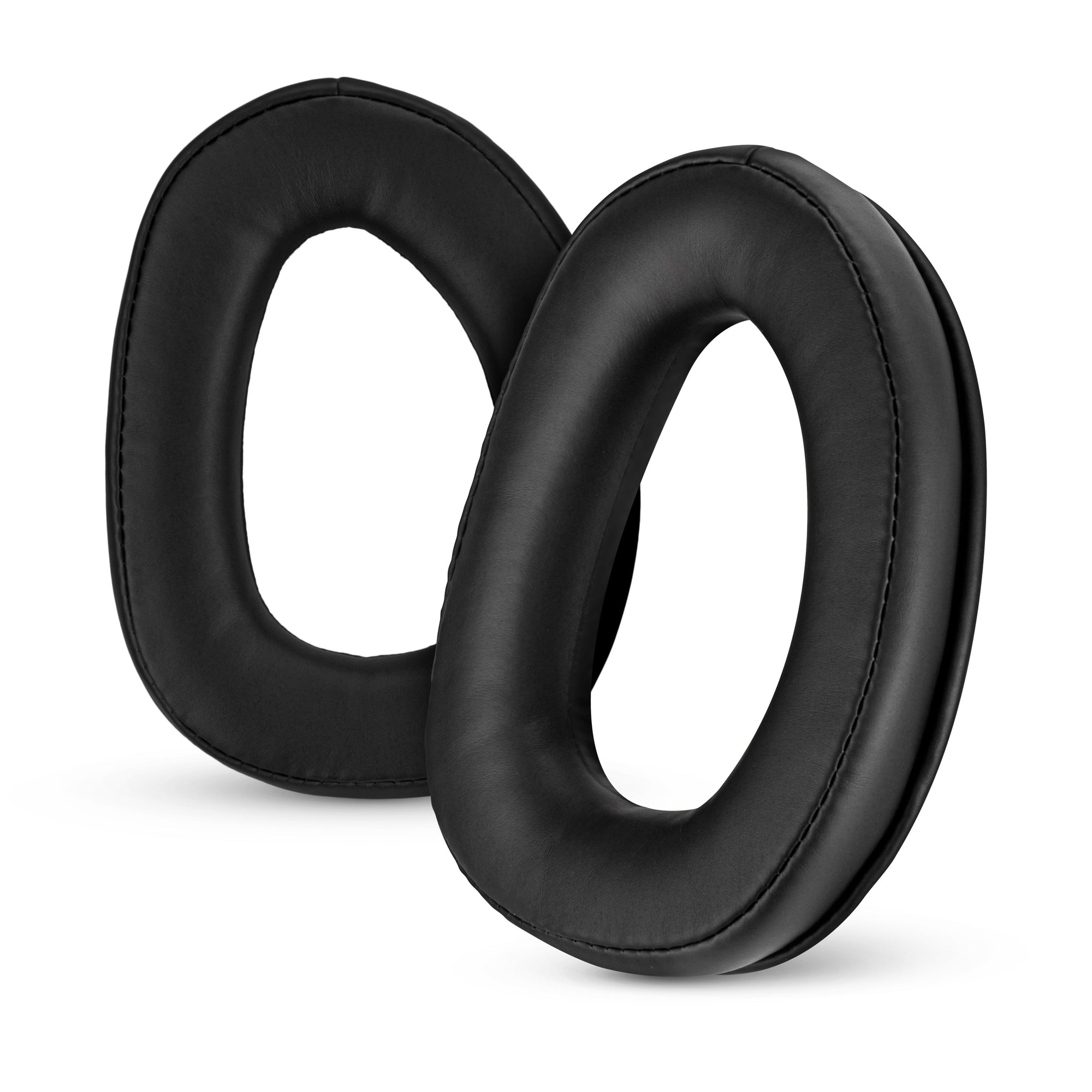 وسائد أذن بديلة لسماعات الرأس SENNHEISER GSP300 وGSP350 وGSP301 وGSP302 وGSP303 وGSP370 - جلد صناعي ناعم ورغوة ذاكرة