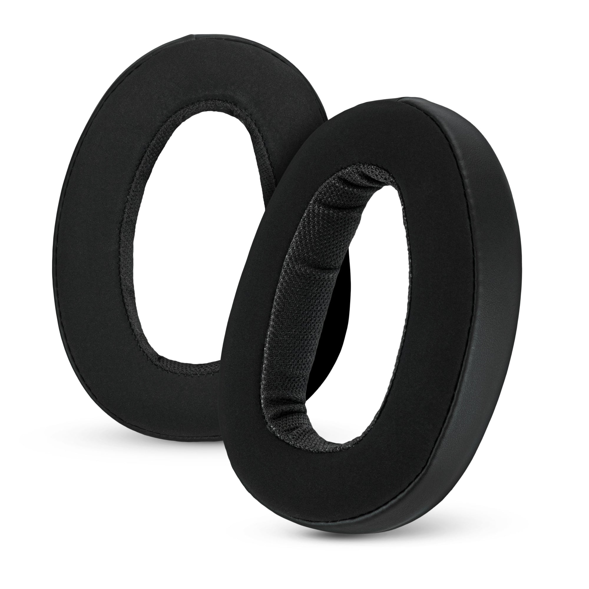 Náhradní náušníky pro sluchátka Sennheiser GSP500, GSP550, GSP600 a GSP670 – PU kůže a paměťová pěna