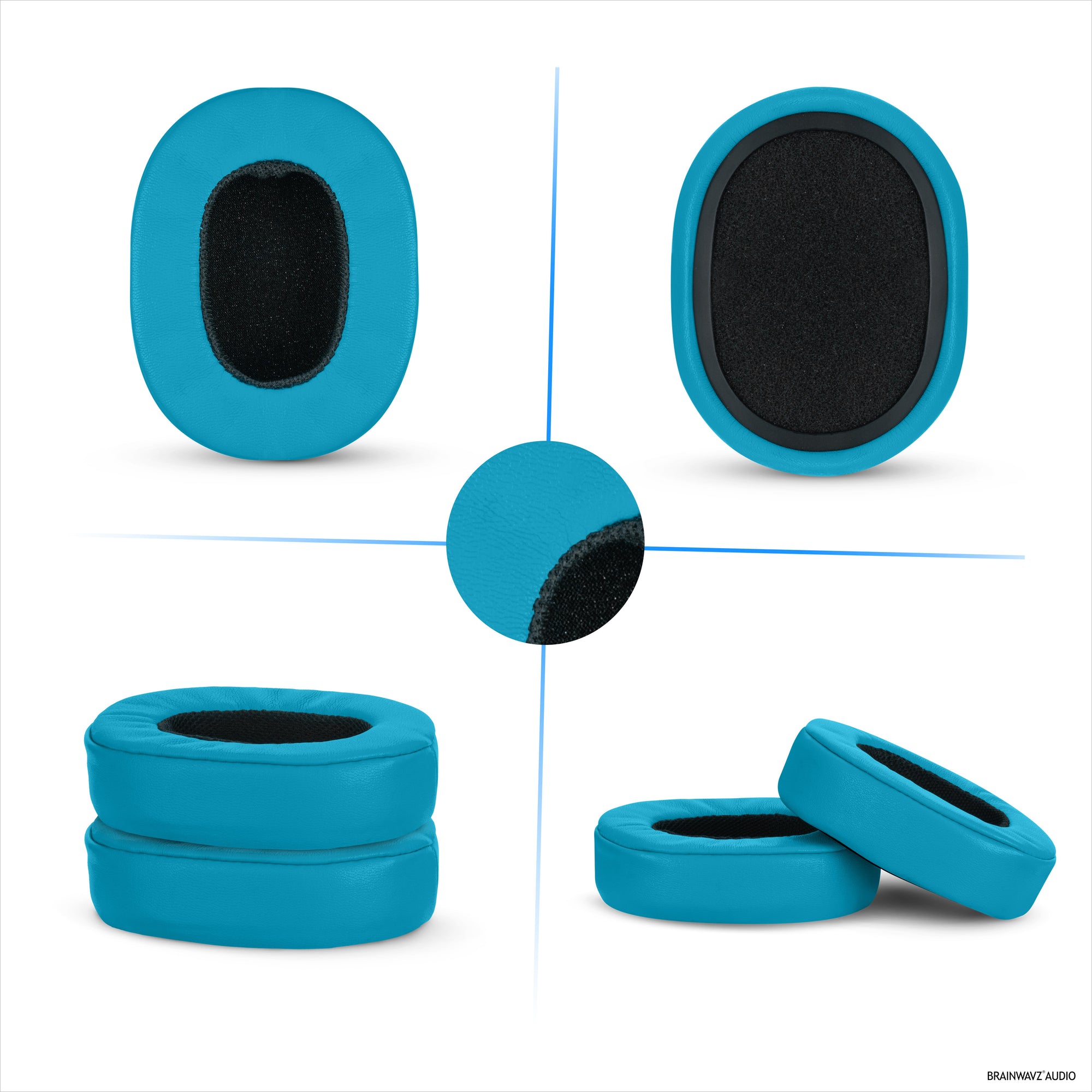 Replacement Earpads for Skullcandy Crusher Wireless, Hesh 3/ANC/EVO, Venue ANC & More - Extra Comfortable Foam, Durability and Noise Isolation