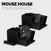 Desktop Keyboard, Mouse &amp; Phone Stand Holder w/ Stationary Storage, Suitable for Small Or Large Keyboards, Tablets, Gaming &amp; Office Mice
