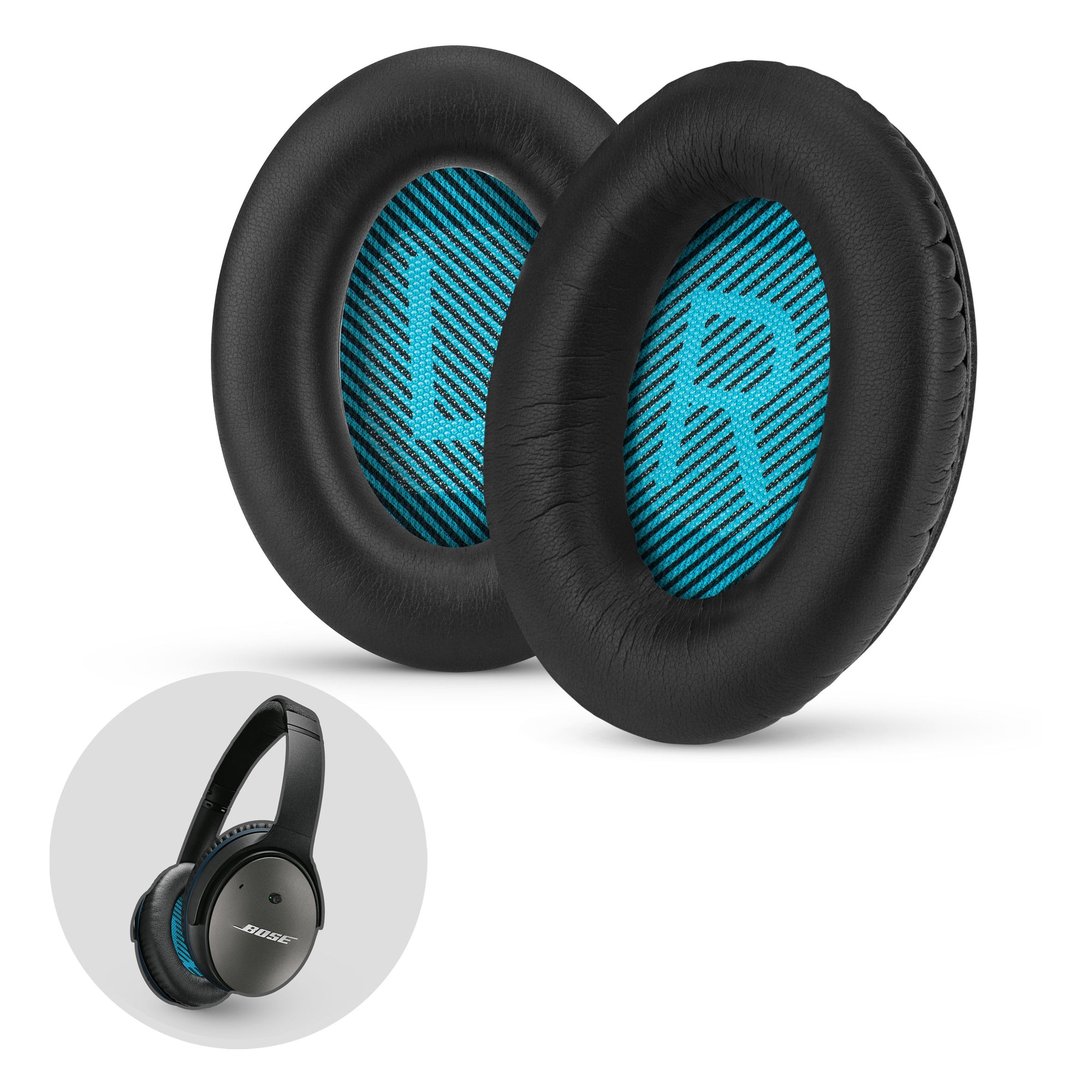 BOSE QC25 Replacement Premium Earpads (Compatible Also With AE2, AE2i, AE2w, SoundLink & SoundTrue)