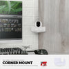 Corner Wall Mount for Tapo Pan/Tilt C200/C210 Pet &amp; Baby Indoor Camera, Security Camera Holder Bracket, Reduce Blind Spots &amp; Clutter, Adhesive &amp; Screw-In Mounting
