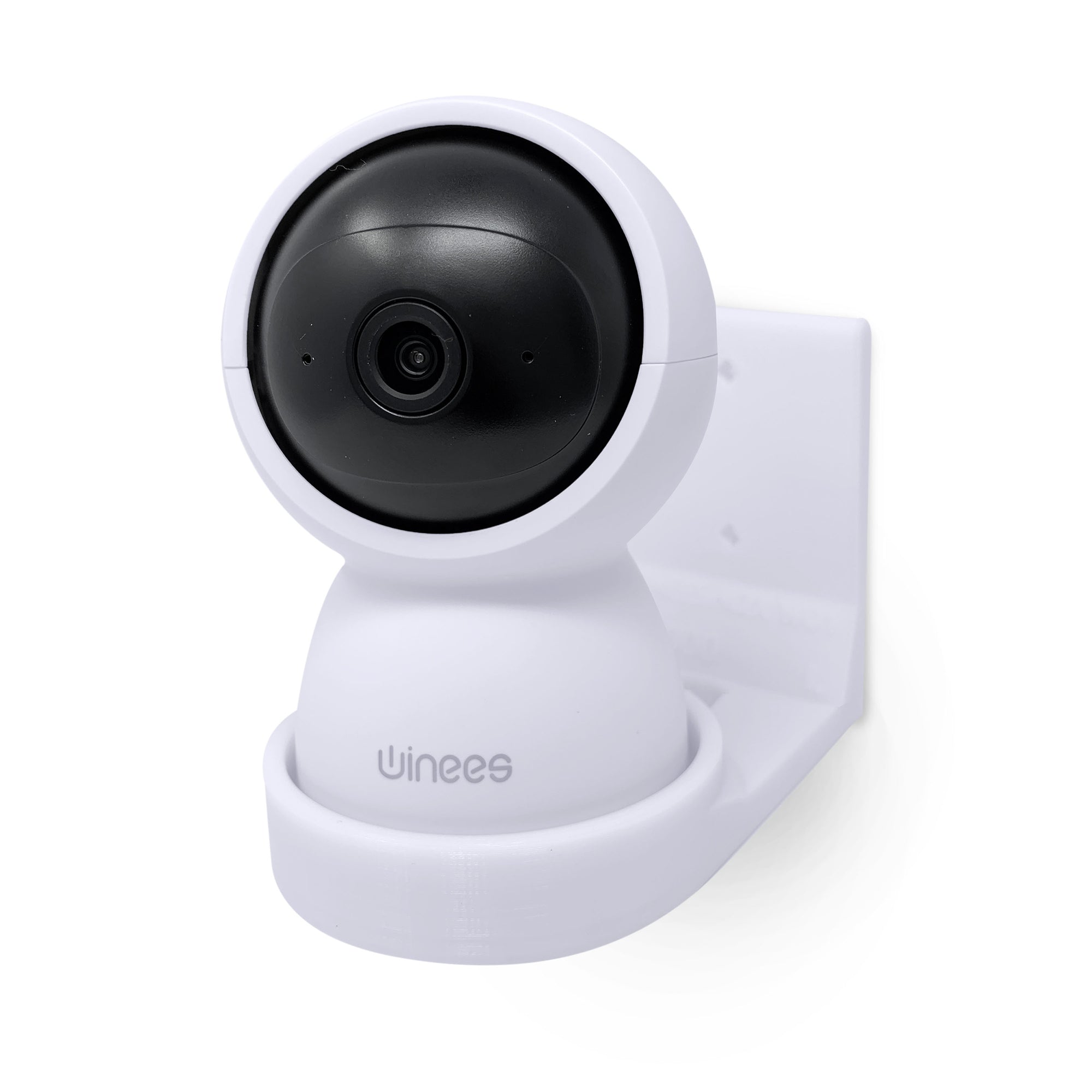 حامل حائط بدون براغي لكاميرا الأمن الداخلي Winees M2X - عصا VHB قوية على اللاصق، سهل التركيب، بدون فوضى، يقلل البقع العمياء وعرض أفضل، رف حامل الدعامة