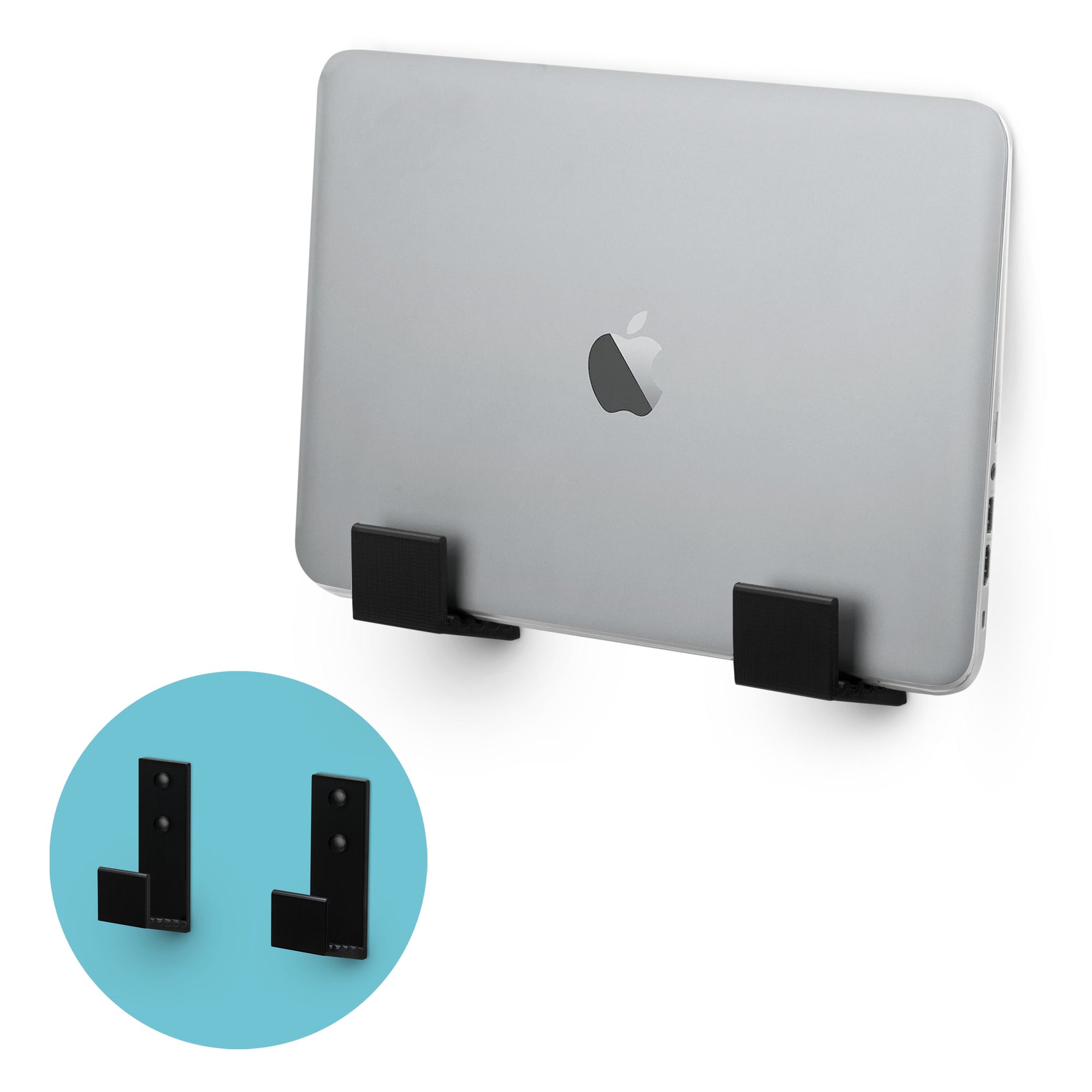 حامل شماعات مثبت على الحائط بحجم 1.5 بوصة ، لأجهزة التوجيه وأجهزة الكمبيوتر المحمولة والمودم وشبكة Wifi و Apple TV ومحول الشبكة والمزيد ، للأجهزة التي يصل عرضها إلى 1.5 بوصة / 38 مم ، وهي لاصقة ومثبتة بالبراغي