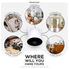 Wall Mount For Google Nest BATTERY Security Camera Holder - Adhesive &amp; Screw-In, No Hassle Installation, Easy Slot-In design