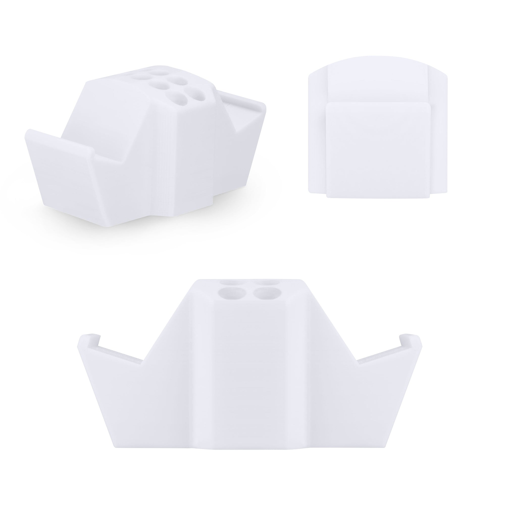 حامل وحدة تحكم الألعاب وحامل منظم أقلام سطح المكتب مع عشر فتحات للأقلام وأقلام الرصاص والقرطاسية والأدوات الحرفية والمزيد - تصميم عالمي لأجهزة ألعاب PS5 XBOX SERIES X ONE PS4 SWITCH PC - D05