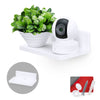 8” Shelf Wall Mount for Speakers, Security Cameras, Baby Monitors, Plants Toys &amp; More, Floating Shelves, Adhesive &amp; Screw-In