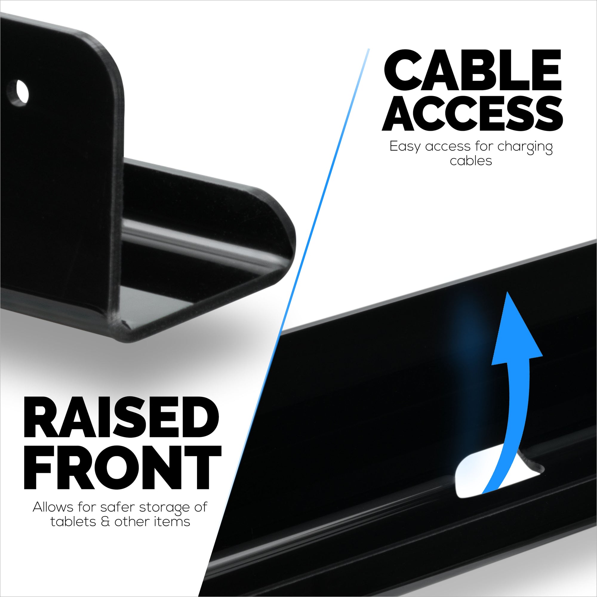 2 عبوة 12 بوصة حامل رف عائم رفيع ، حامل لاصق أو لولبي ، للأجهزة اللوحية ، سجلات الفينيل ، إطارات الصور ، الهواتف ، أرفف حامل عالمية