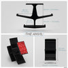 The Anvil - Under Desk Dual Controller &amp; Dual Headphone Hanger - Adhesive Mount, Easy to Install, No Screws