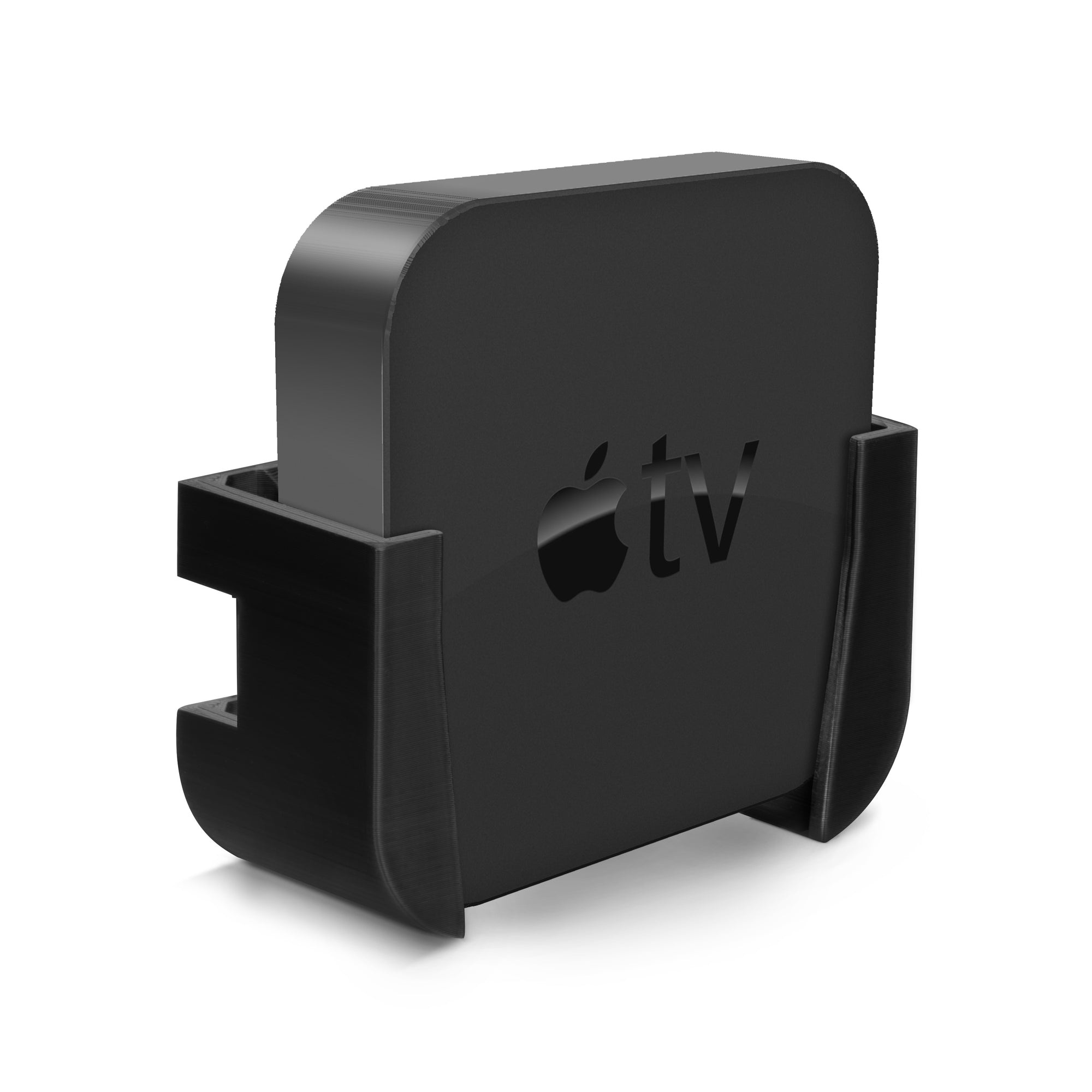 Apple TV 4K & HD Adhesive Wall & TV Mount - No Screws or Mess