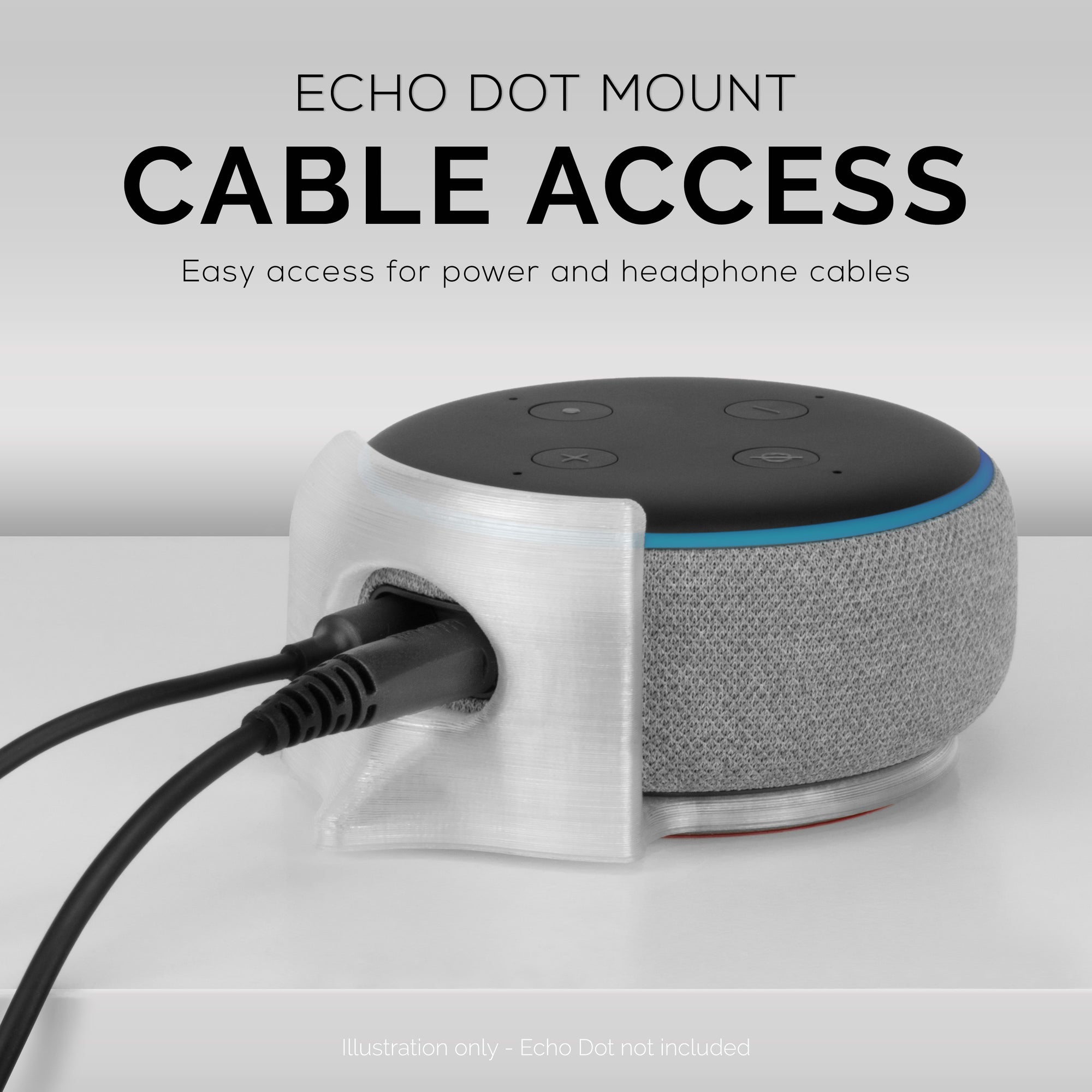 Echo Dot Adhesive Wall Mount Holder Bracket