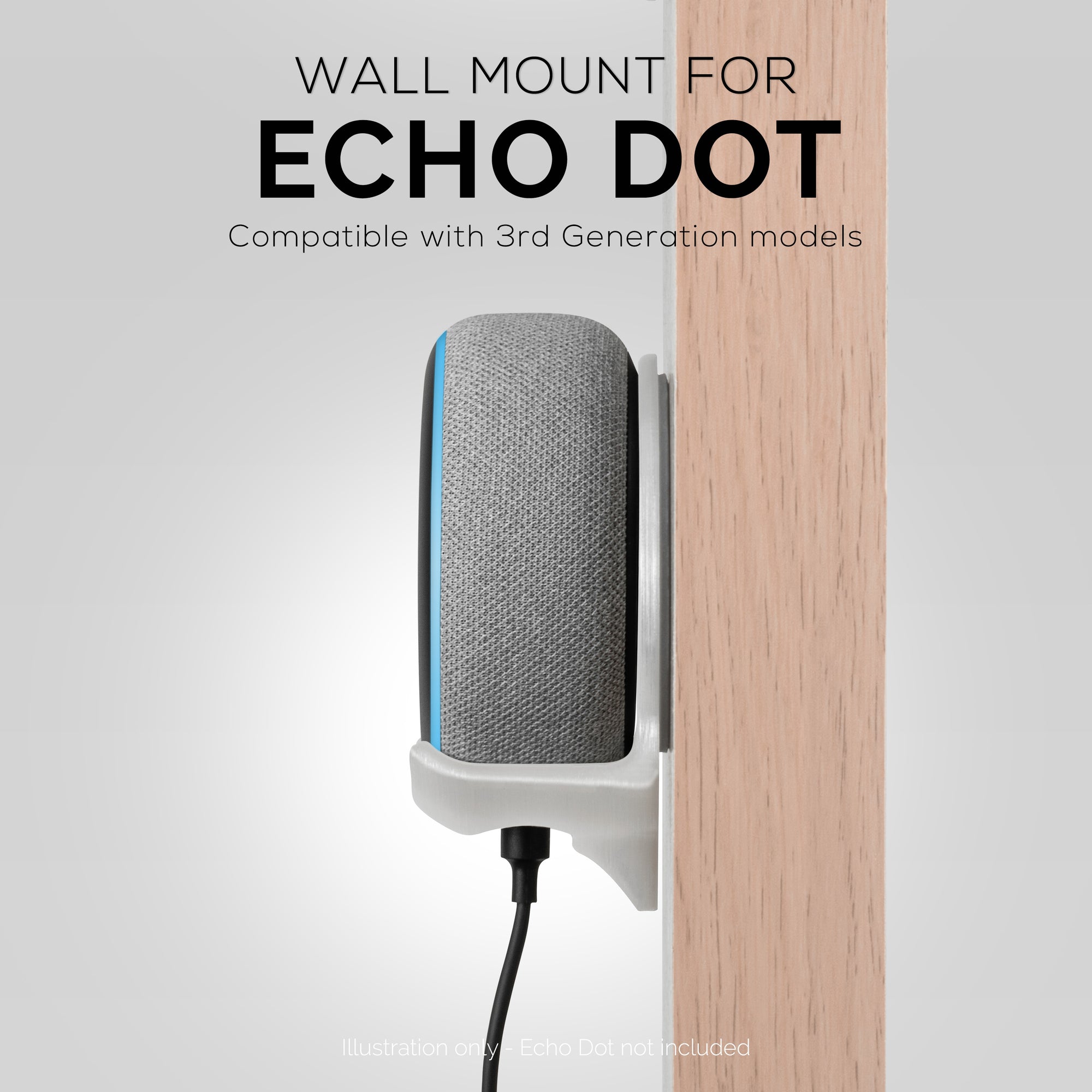 Echo Dot Adhesive Wall Mount Holder Bracket