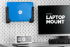Wall Mount Laptop Holder with Adhesive &amp; Screw In, 1.2&quot; / 31mm, for Macbooks, Surface, Keyboards, Switch, Tablets &amp; More