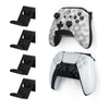 Metal Controller Holder Stand Wall Mount for Xbox, PS5, PS4, PC &amp; More Gaming Accessories, Adhesive &amp; Screw Universal Fit