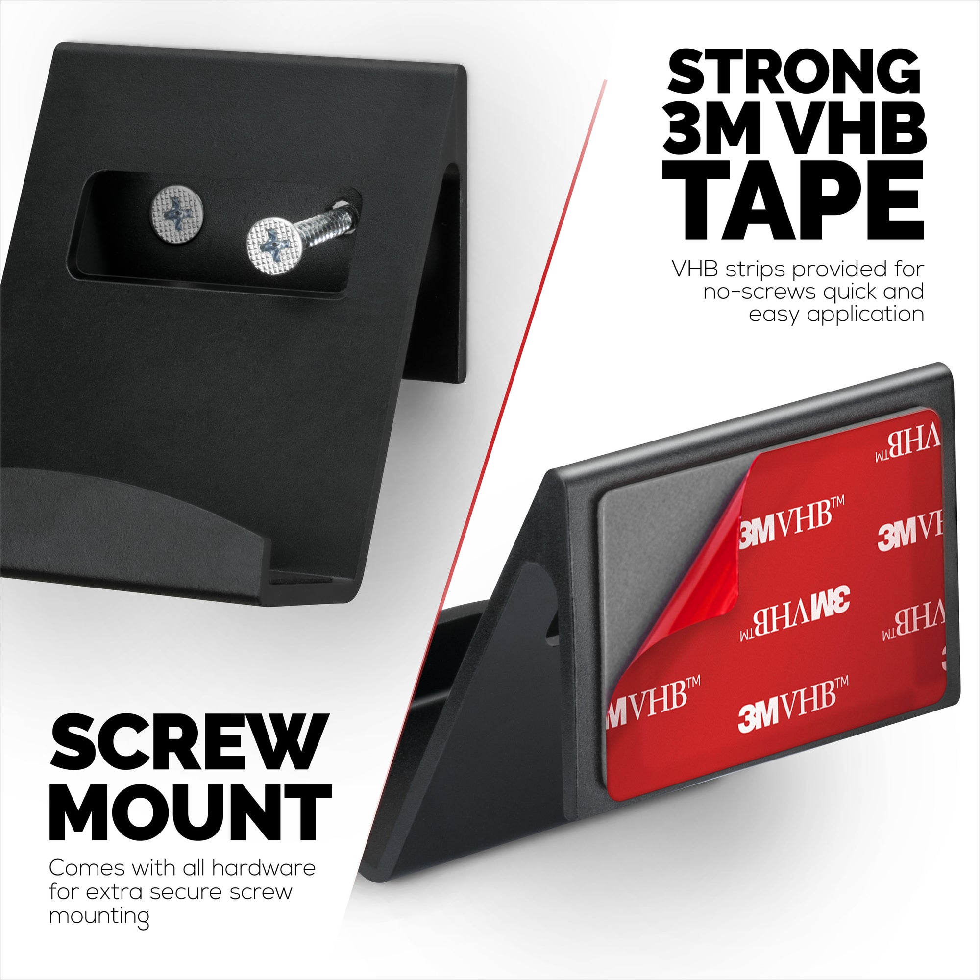 حامل وحدة تحكم معدني مثبت على الحائط لأجهزة Xbox و PS5 و PS4 والكمبيوتر والمزيد من ملحقات الألعاب ولصق ومسمار عالمي مناسب