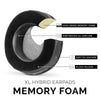 Headphone Memory Foam Earpads - XL Size - Hybrid