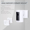 Corner Wall Mount For Ring Indoor (2 Pack) Security Camera - Adhesive Holder, No Hassle Bracket, Strong 3M VHB Tape, No Screws, No Mess Install