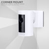 Corner Wall Mount For Ring Indoor (2 Pack) Security Camera - Adhesive Holder, No Hassle Bracket, Strong 3M VHB Tape, No Screws, No Mess Install