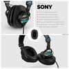 SONY MDR-7506 SHEEPSKIN Leather Replacement Premium Earpads - Also Suitable for V6, CD900ST Headphones