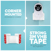 YI Home Adhesive Corner Mount - Easy to Install, No Screw or Mess