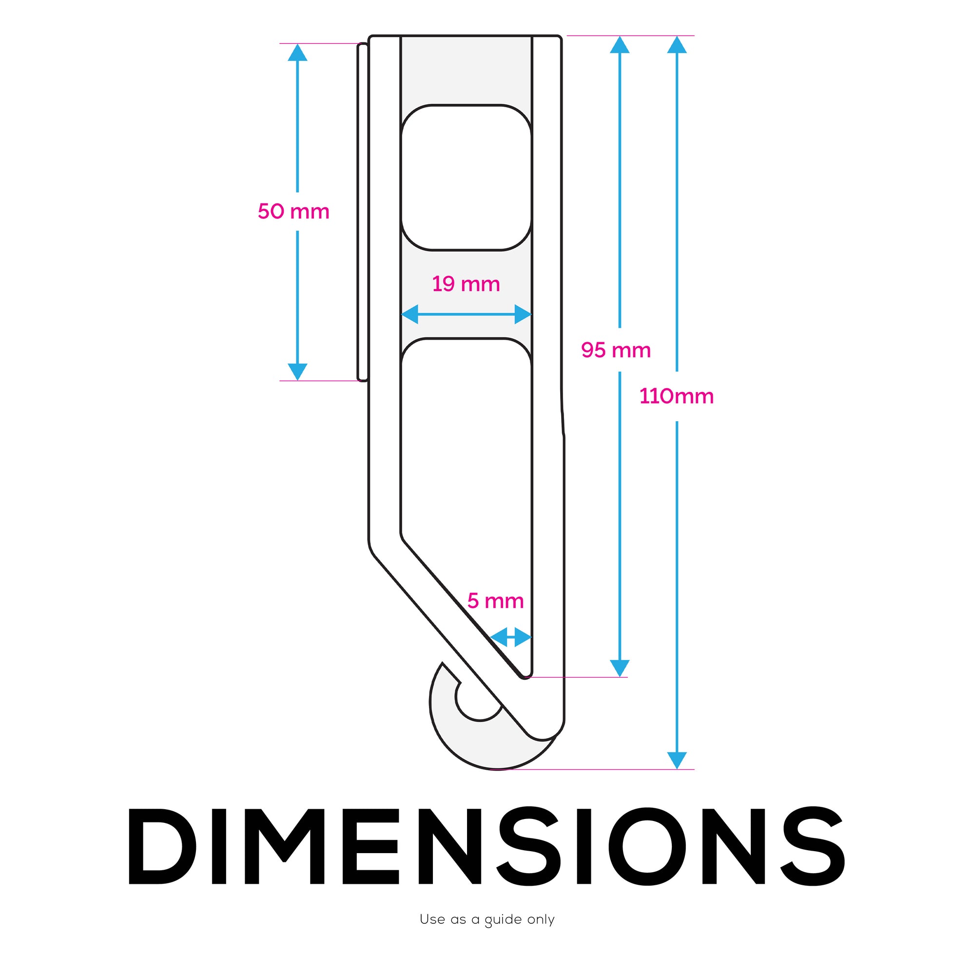 Adhesive Universal Tablet & Phone Wall Mount - Suitable for iPhones, iPads and most Android Phones & Tablets