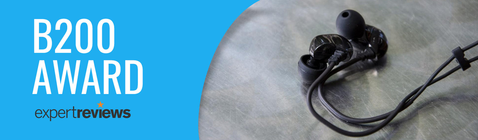 Brainwavz B200 award from Expert Reviews