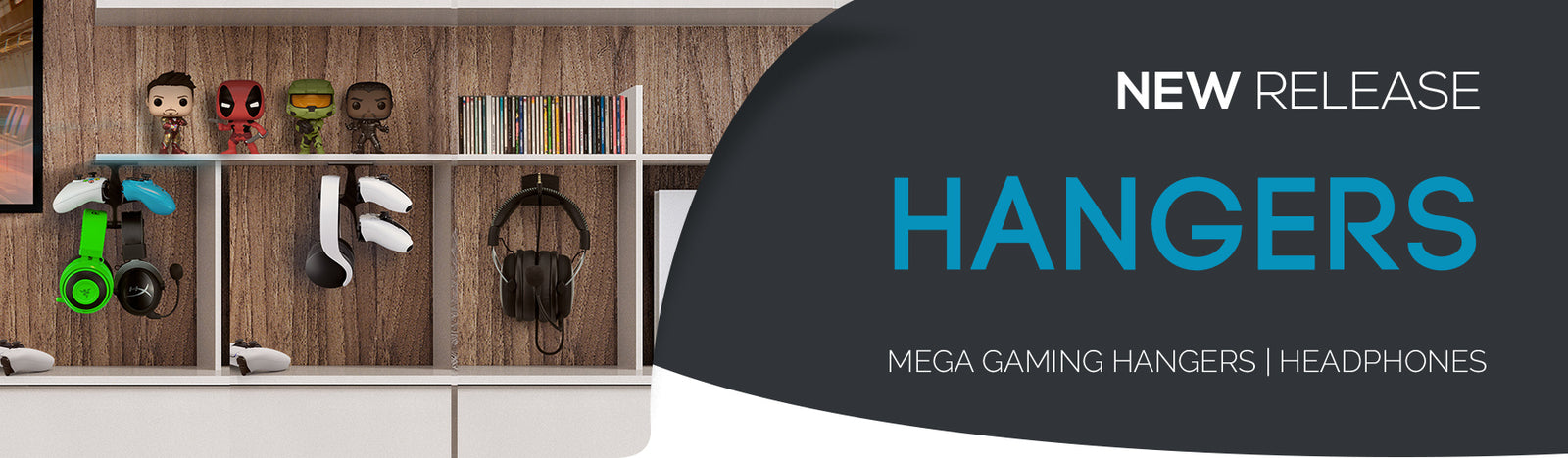 New Hangers for Headphones and Dedicated Gamers