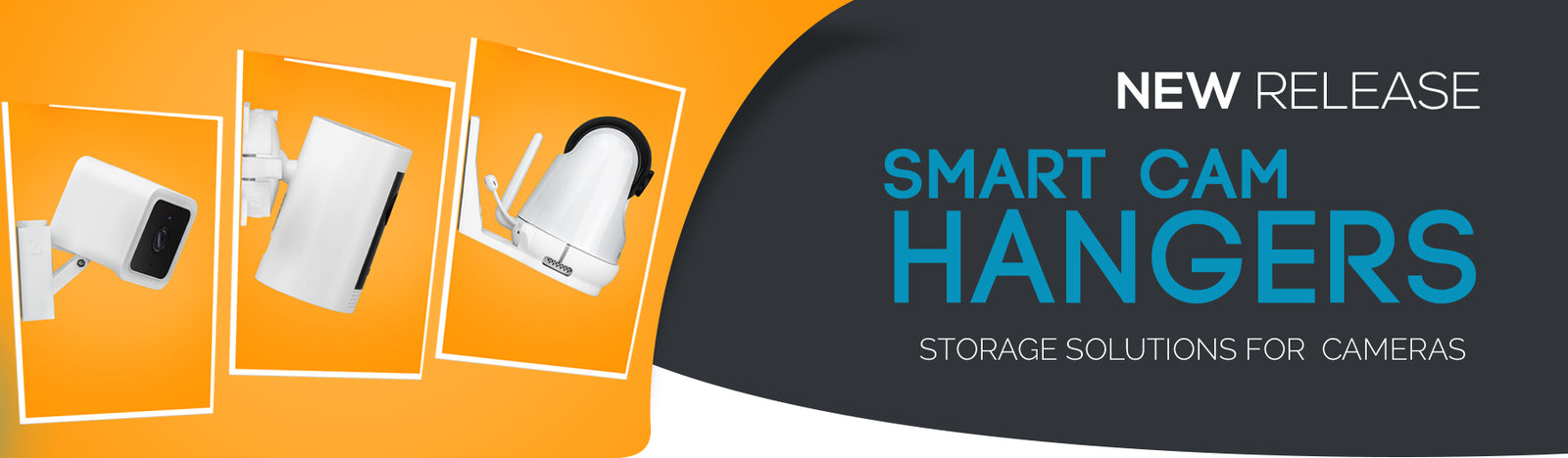 New hangers for RING, VAVA & WYZE smart cameras