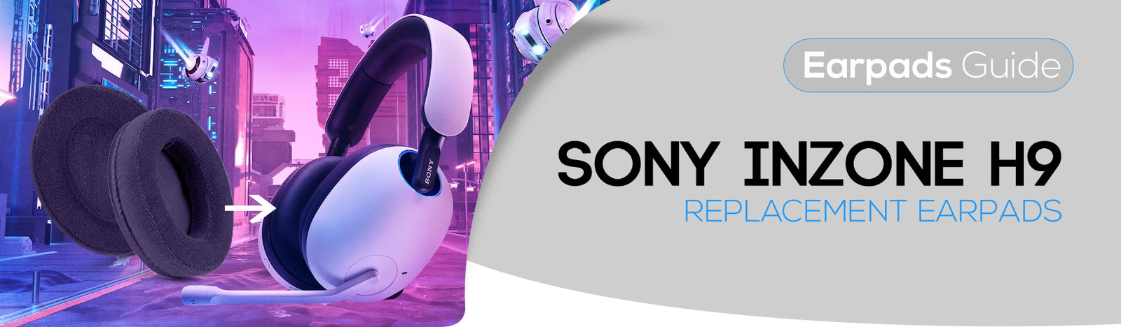 Brainwavz Earpads on The New Sony Inzone H9 Headset