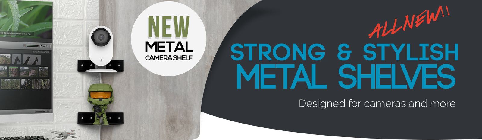 Even More Metal - Corner Shelves On Sale Now