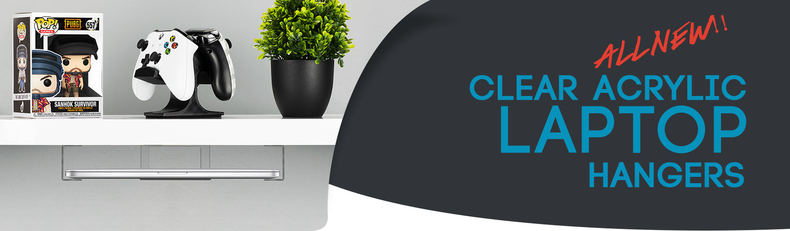 Invisible Under Desk Laptop Storage!!!