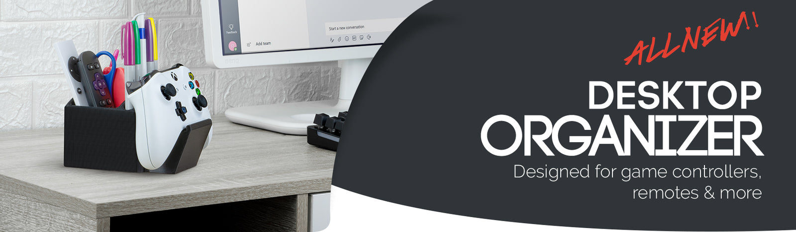 NEW - Desktop Organizers for Your Cluttered Media Lifestyle