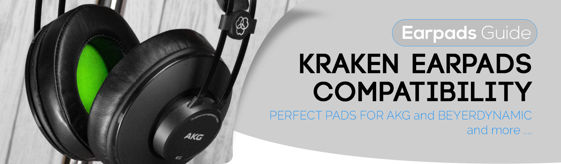 Best ear pads for AKG, Beyerdynamic and more.