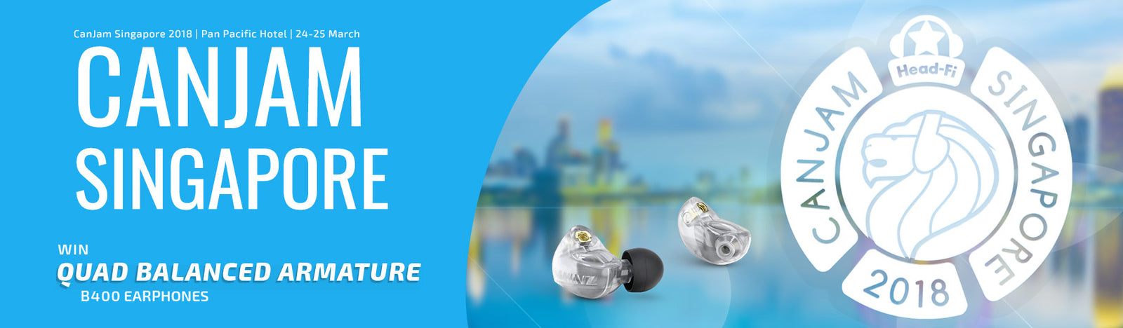 Brainwavz at CANJAM Singapore