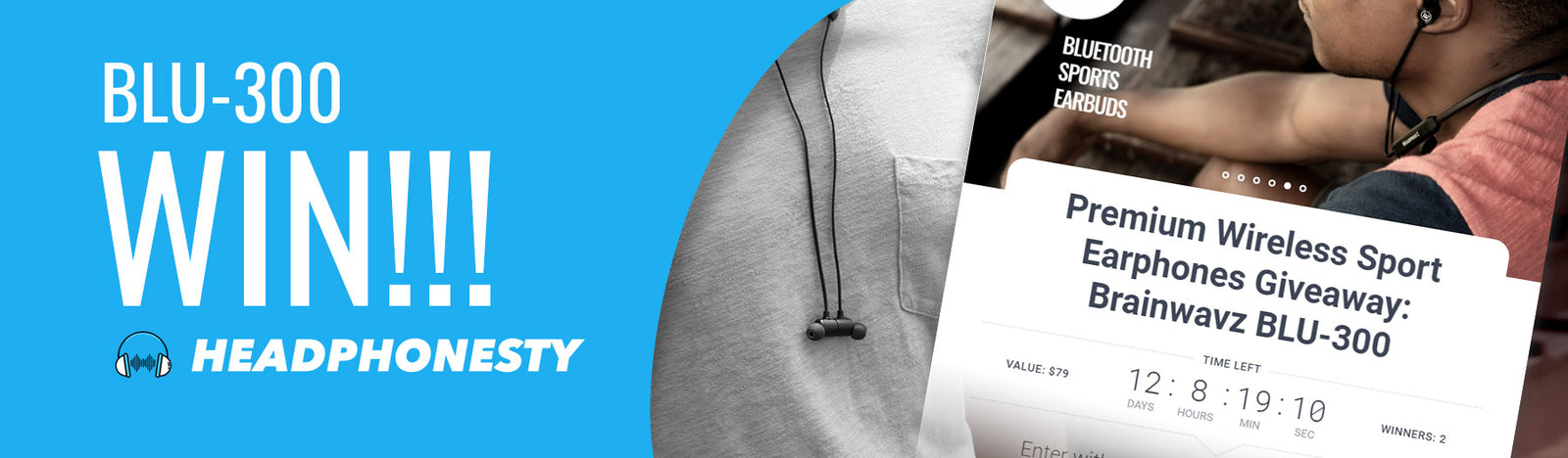 BLU300 Giveaway with Headphonesty.com