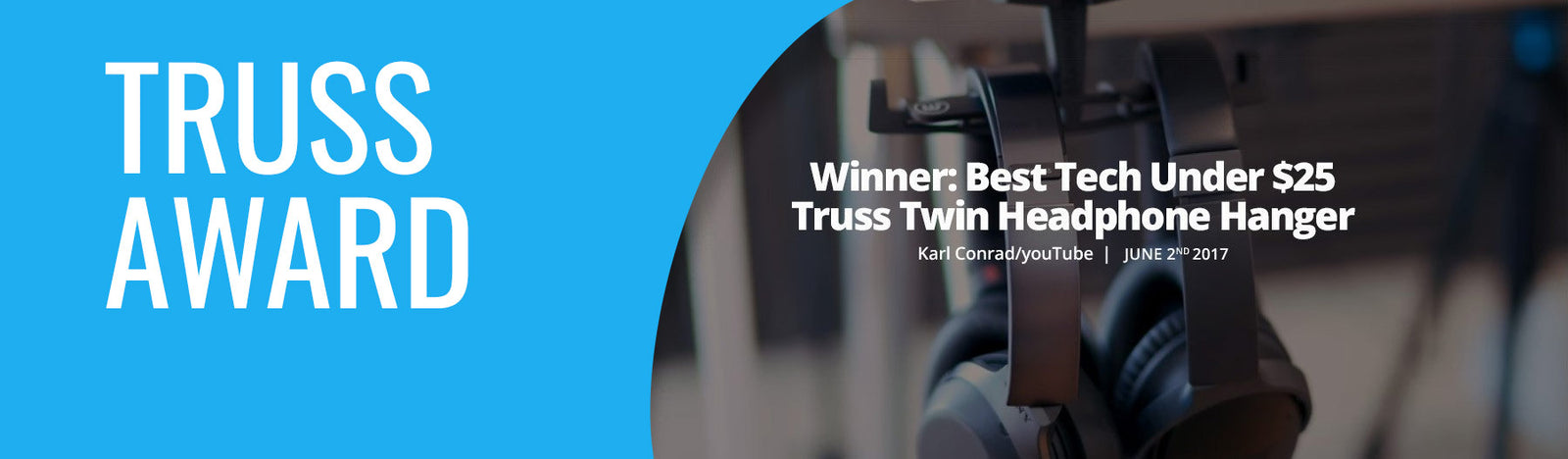 The Brainwavz Truss wins best buy award from Karl Conrad