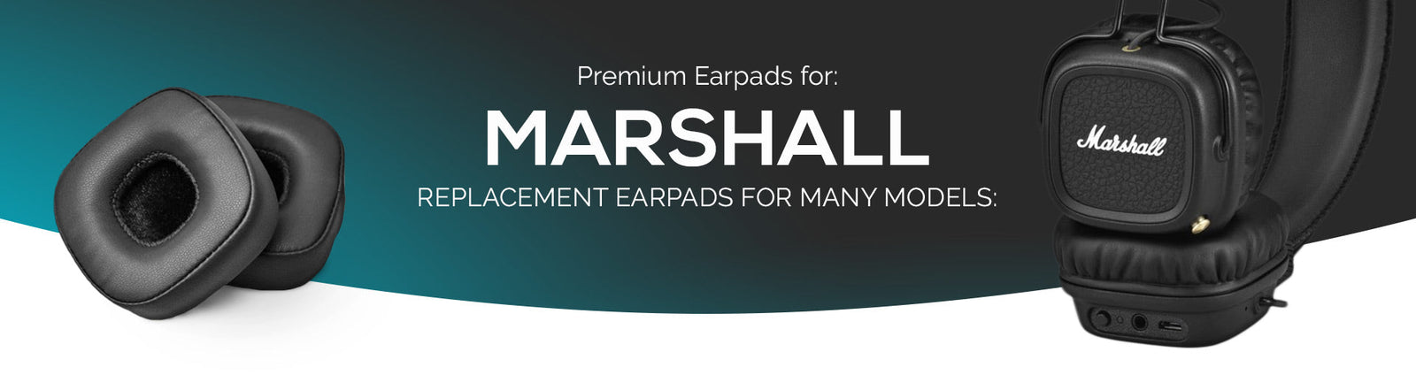 Replacement Earpads for Marshall Headphones