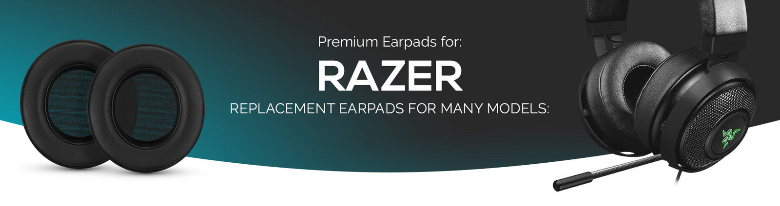 Replacement Earpads for razer Headphones