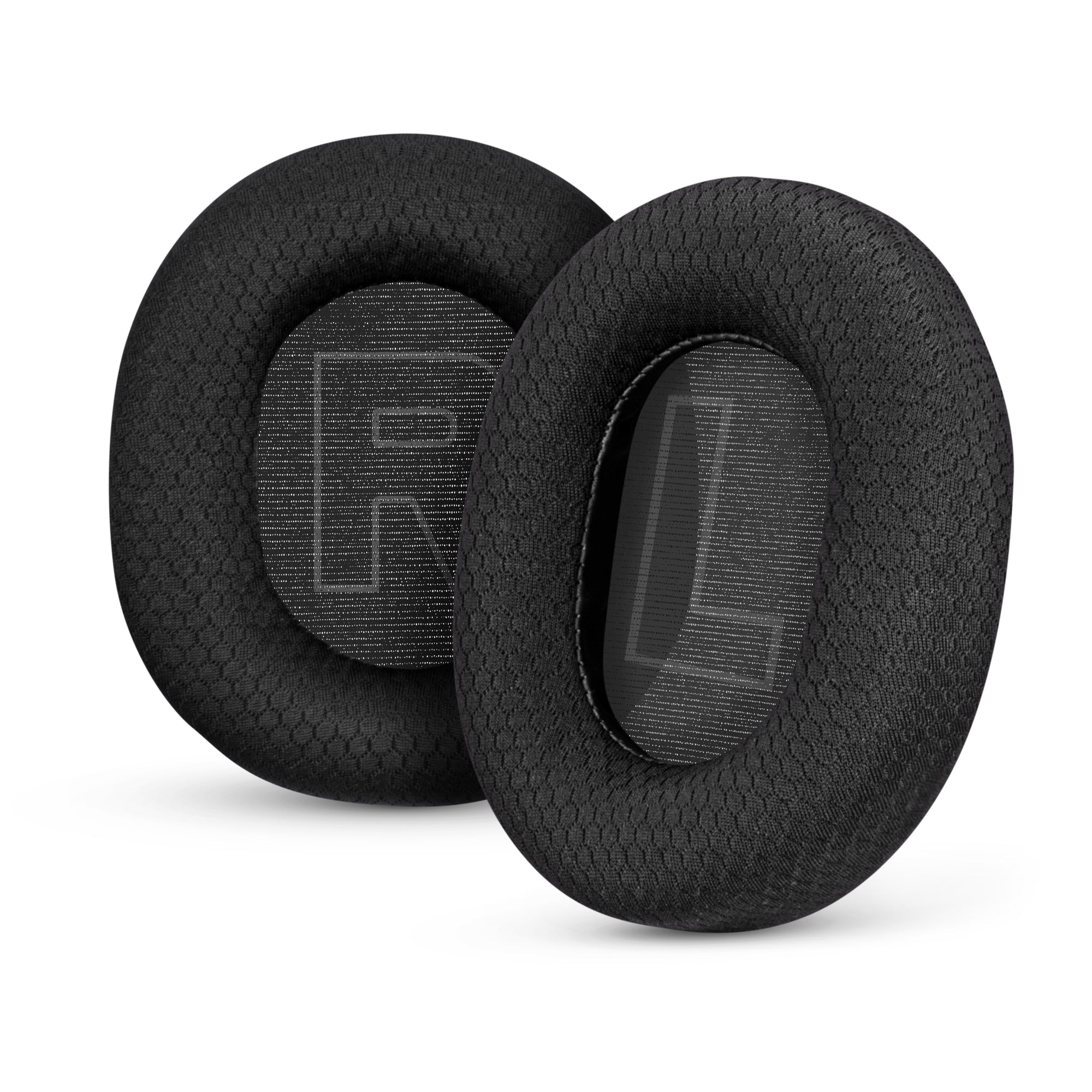 Fabric Earpads for Steelseries Arctis Nova Series 1/P/X, 3, 5/P/X, 7/P/X, PRO &amp; PRO for XBox Headsets, Breathable Mesh Fabric &amp; High-Grade Memory Foam