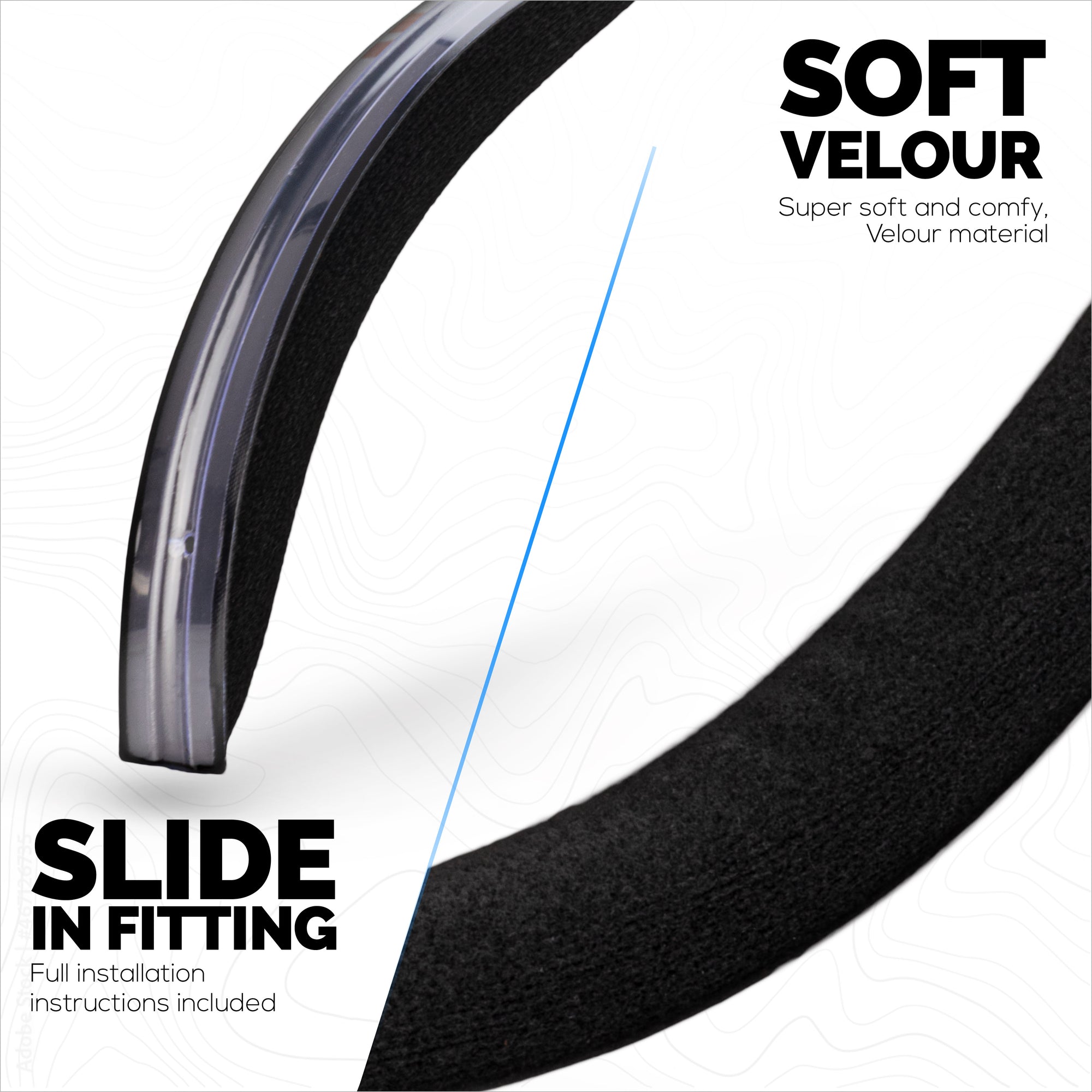 طوق رأس بديل من المخمل الناعم لسماعات سينهايزر HD700 - وسادة علوية للسماعة - سهلة التركيب، لاستعادة الراحة والملاءمة