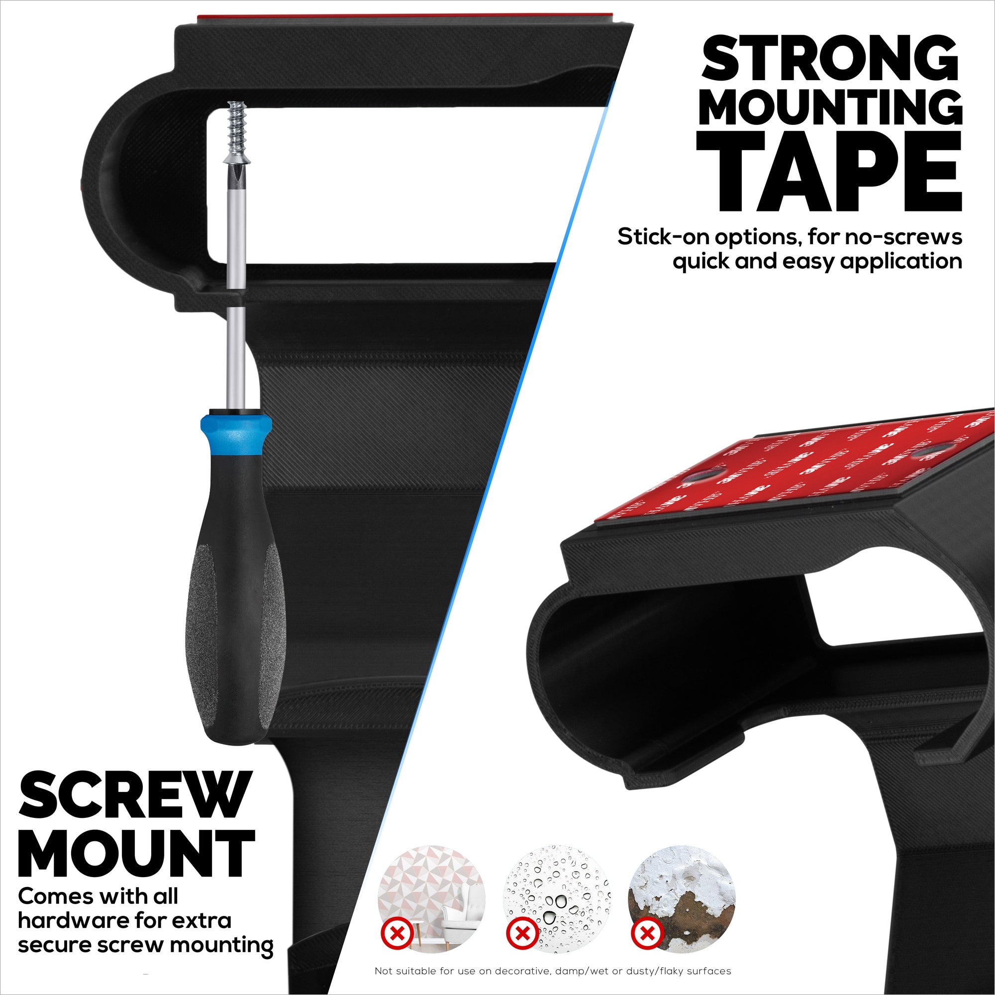 Under Mount Game Controller &amp; Headset Hanger for SteelSeries Arctis Nova Pro Wireless, Nova Elite &amp; Pro Omni + Base Station Dock