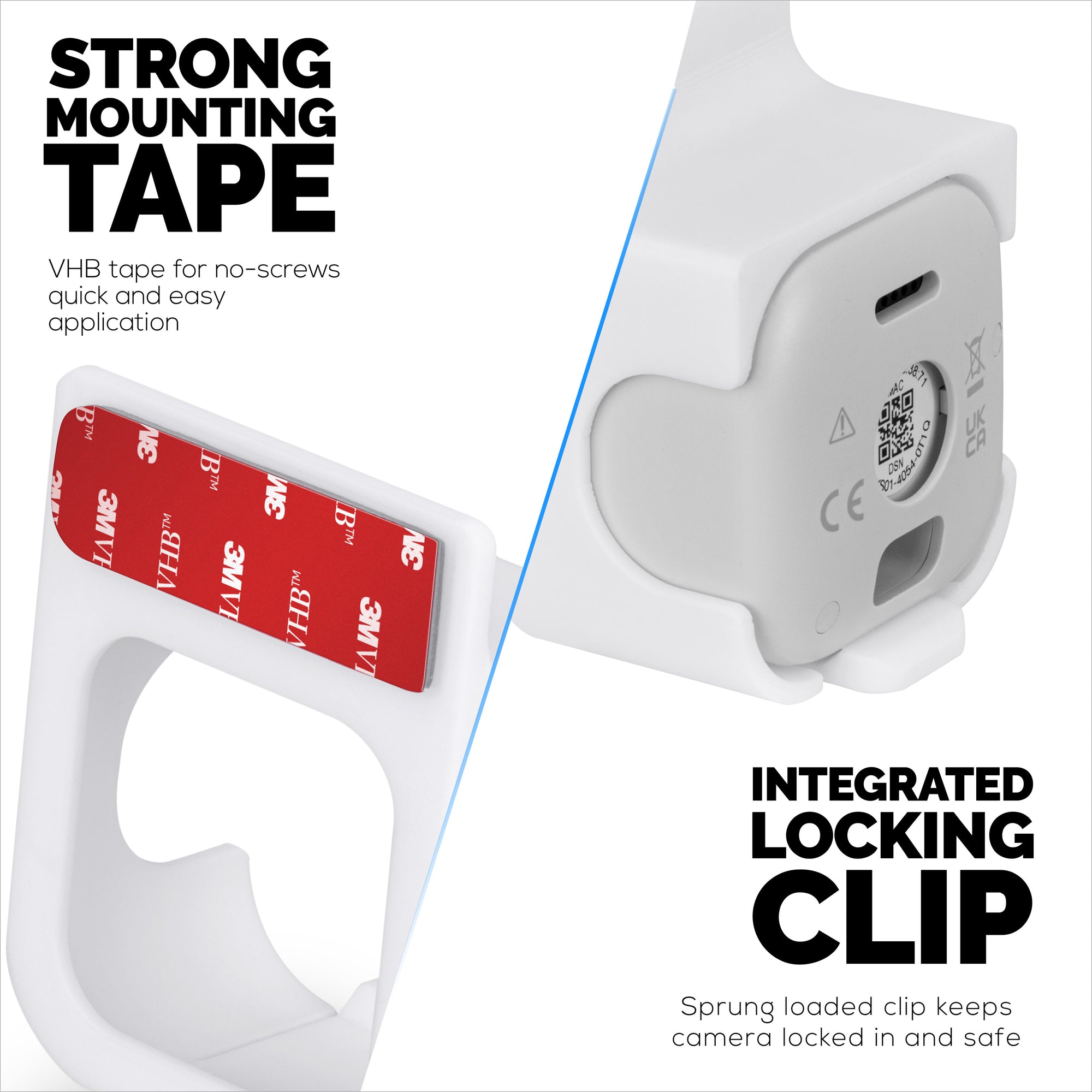 Window Mount for Blink Mini 2k+ &amp; Blink Mini 2 Cameras - Easy To Install Holder &amp; Secure Attachment with 3M VHB