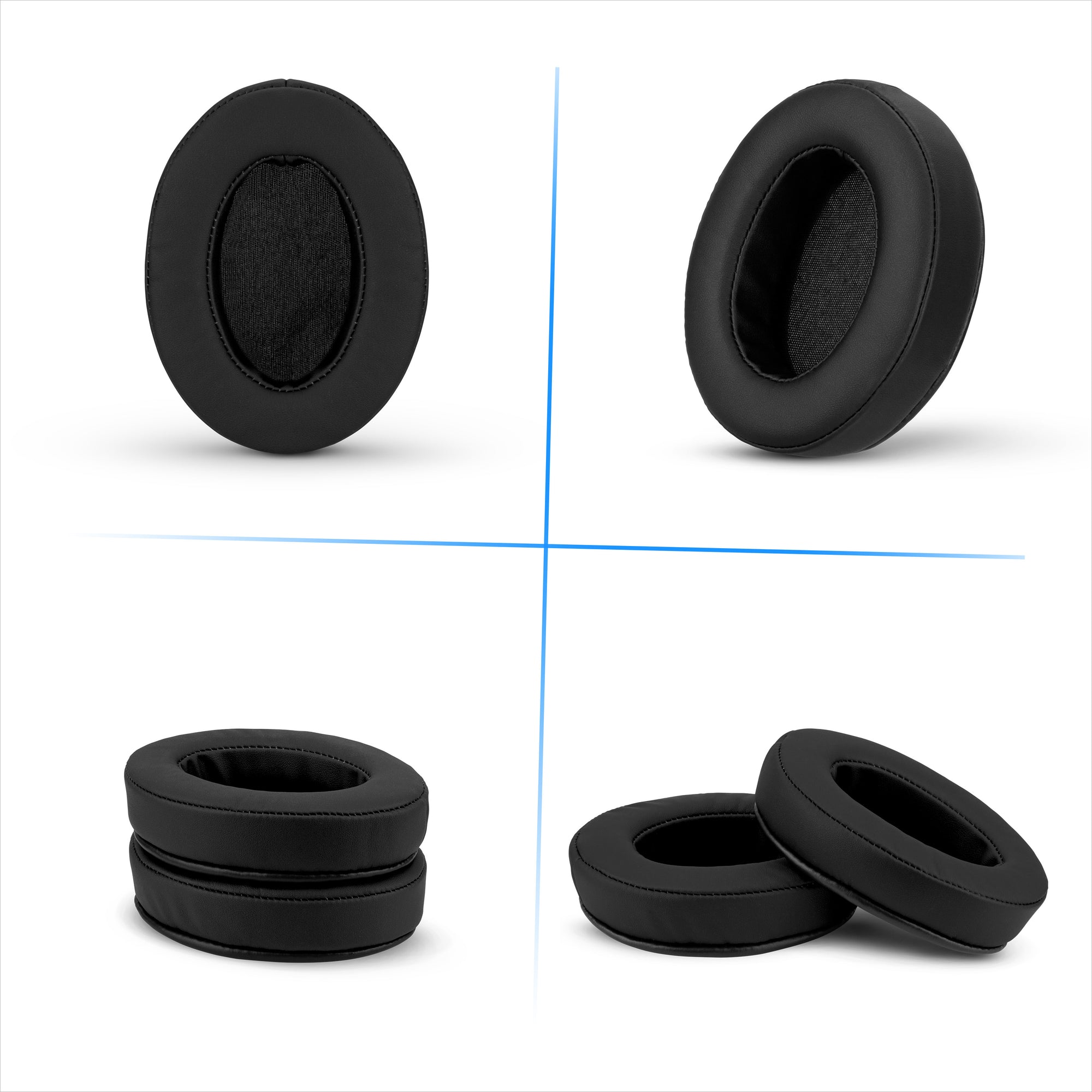 Thick Upgraded Earpads for Steelseries Arctis Nova Pro Wireless, Nova Pro Omni &amp; Nova Elite Headphones - Memory Foam with PU Leather