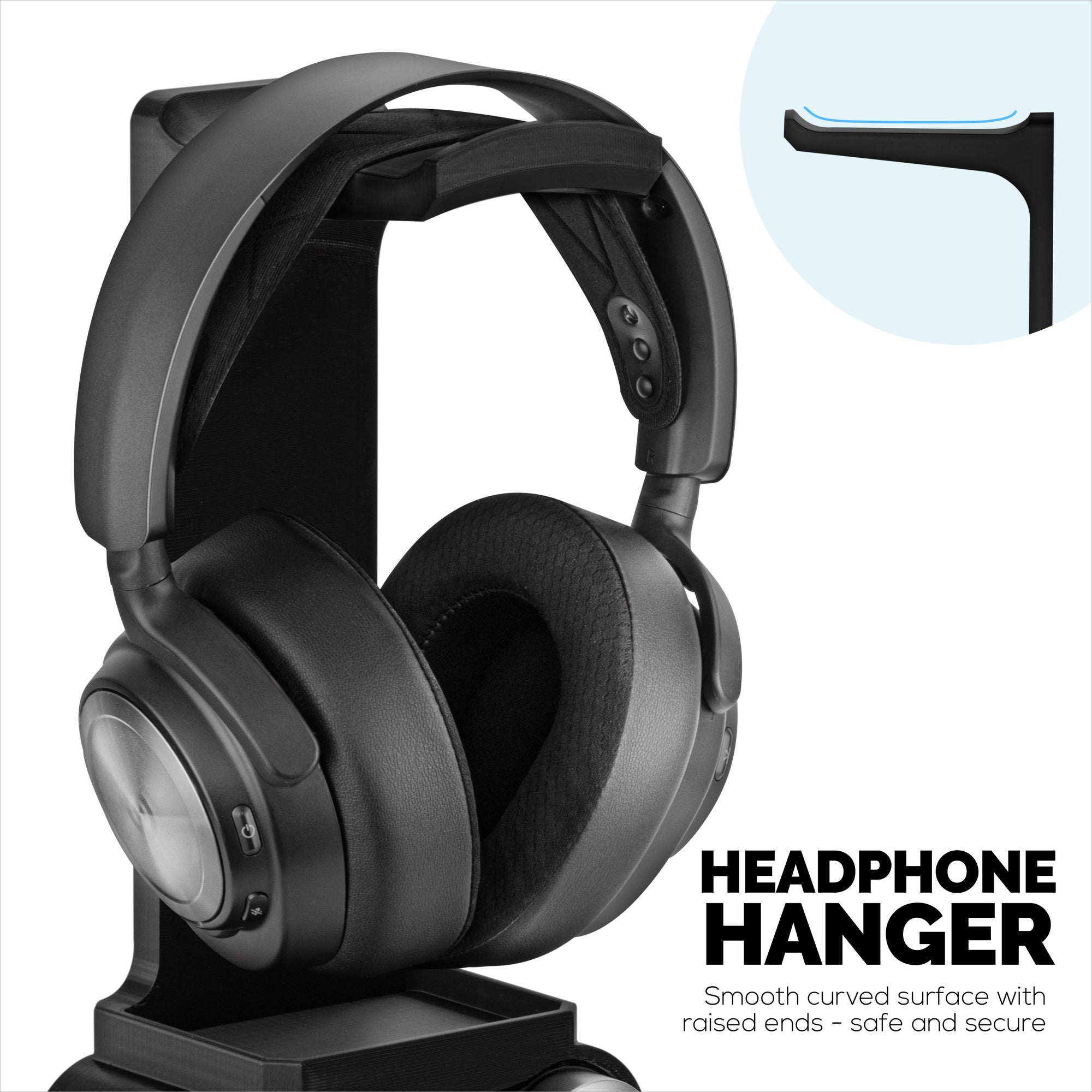 Headphone Stand Designed for Steelseries Arctis Nova Pro Wireless, Nova Pro Omni &amp; Nova Elite Headsets with Dock for the Wireless Base Station