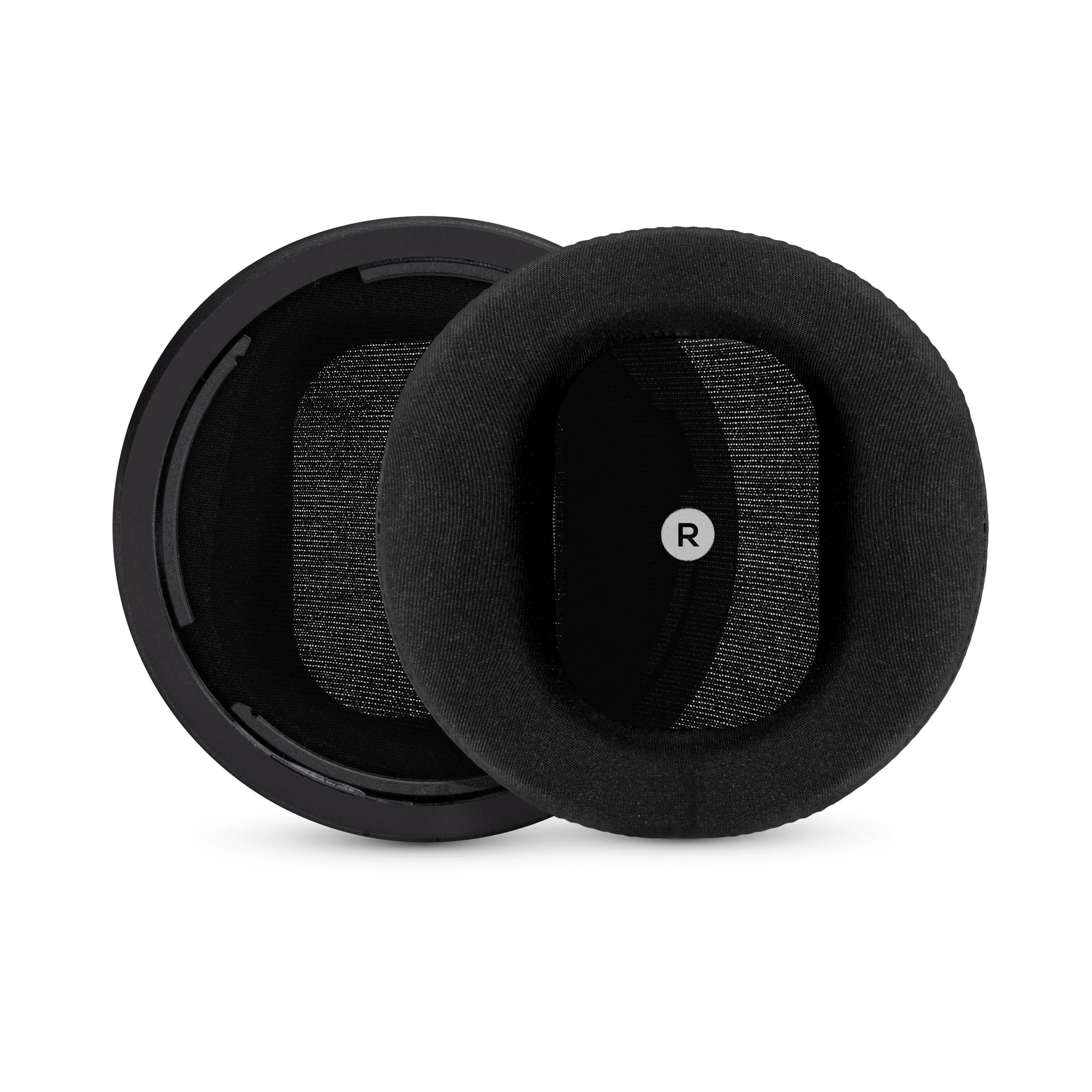 Hybrid Replacement Angled Earpads for Audeze Maxwell (GEN 1) Headsets, Soft Gel, Silky Soft Breathable Fabric w/ PU Leather &amp; Memory Foam