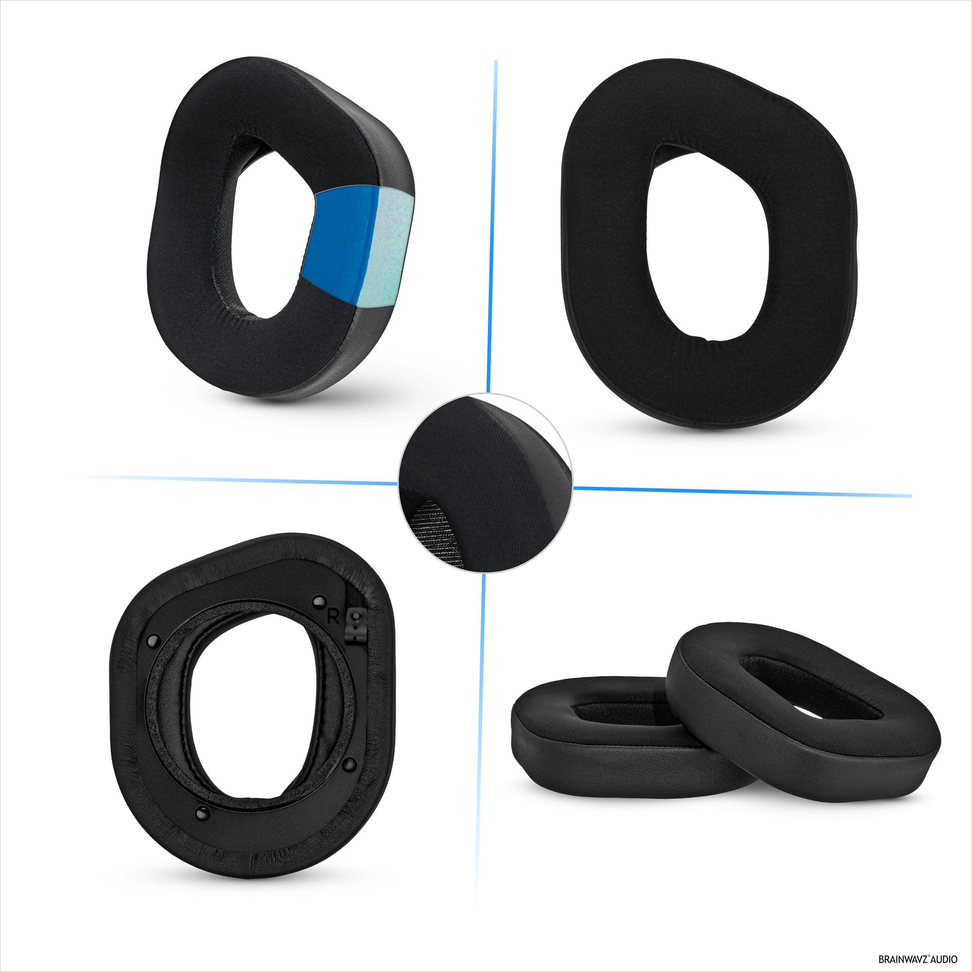 Hybrid Earpads for TurtleBeach Stealth 700 Gen 2 &amp; Stealth 700 Gen 2 MAX Wireless. Cooling Gel Gaming Cushions with Super Soft Fabric &amp; Thick Memory Foam